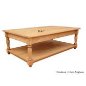 Grande Table de salon rectangulaire