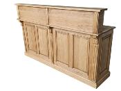 Comptoir de commerce Sur Mesure en bois du parfumeur | 200