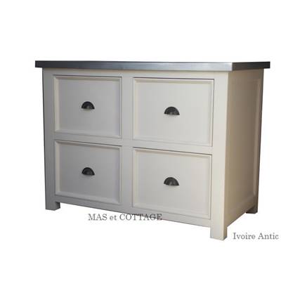 Meuble casserolier 4 Tiroirs /120