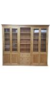 Bibliotheque Landaise en bois sur Mesure