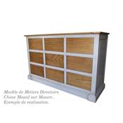 Meuble de Metiers 9 Tiroirs Directoire