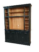 Bibliothèque  avec TV Intégrée  Atelier en Bois  | 180