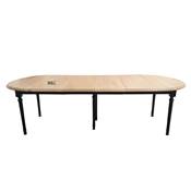 Table Ronde à Volets extensible | 3 allonges