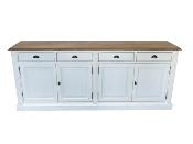 Buffet En Bois Massif Finition Provence Antiquaire | 220 cm long