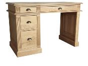 Bureau 1/2 Ministre Directoire en Bois | Pin massif