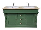 Meuble Salle de Bain Retro chic Vintage   en Bois | Biarritz 151