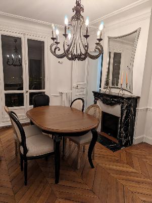 Table Ovale En bois de Chêne Paris | 150