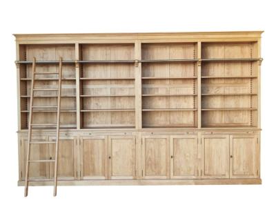 Bibliothèque  en bois Naturel Agen  | 400
