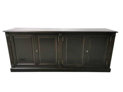 Buffet Bas 4 portes Hossegor en pin