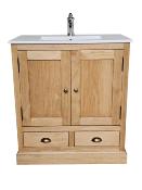 Meuble salle de Bain Chester 80 en Pin Ciré