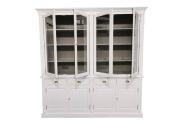 Buffet Vaisselier Hossegor en bois  4 portes 4 Tiroirs | 220