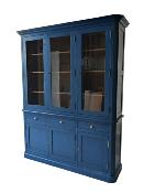 Buffet Vaisselier Manoir en Chêne Bleu Antiquaire |185