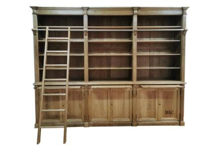 Grande Bibliotheque Directoire Echelle en Chêne