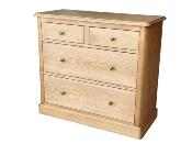 Commode Hampton en Pin des Landes 4 Tiroirs | 100