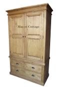 Armoire Cottage Pin Massif