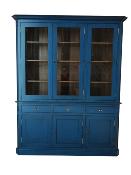 Buffet Vaisselier Manoir en Chêne Bleu Antiquaire |185