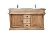 Meuble Salle de Bain Dinard en Bois de Chêne | 150 vasques collées