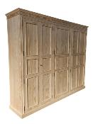 Dressing en bois massif  5 portes | 278 | DEMONTABLE