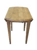  Table ronde de 90 Extensible en Chêne à Volets | 2 Allonges 